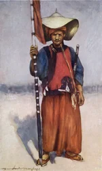 Ein Diener der Shan-Häuptlinge